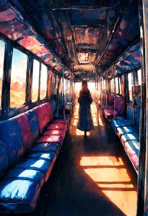 inside bus