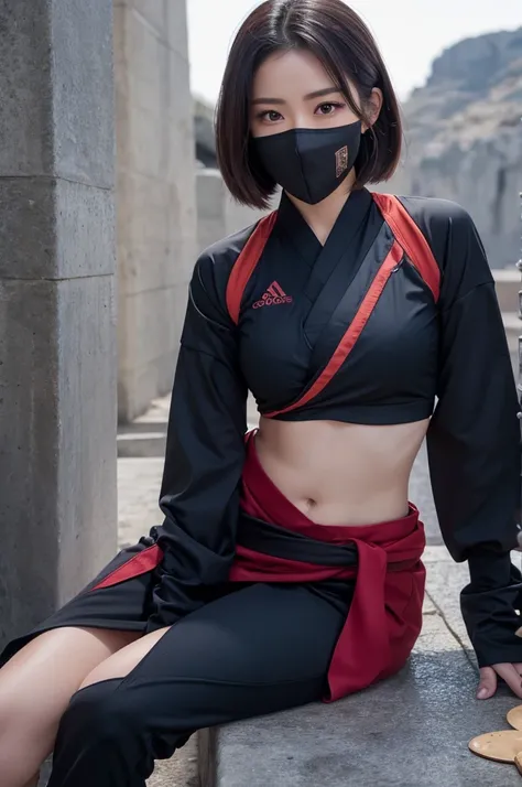 A beautiful kunoichi