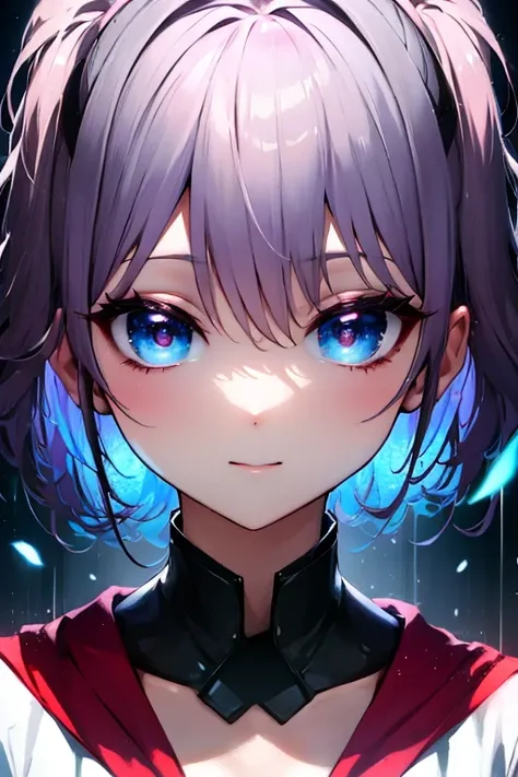 Full body 2:3  making cute faces, goth , Anime girl with delicate charm expresses cuteness. She has deep blue eyes and colored hair. Her appearance radiated charm and grace. Her big eyes show happiness  Close your eyes. Flawless porcelain skin This image i...