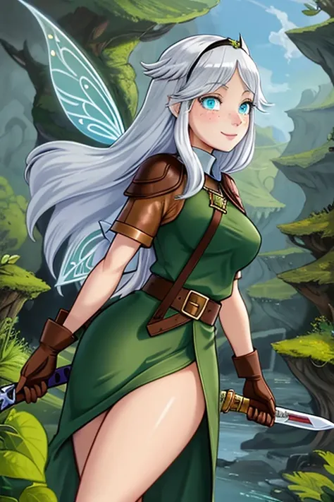 (best quality:1.3), (4K quality),masterpiece, best quality, high res, detailed, (Detailed face:1.2), (Detailed eyes:1.2), (Perfect figure:1.2), CARTOON, ANIME, CARTOON ARTSTYLE, Fantasy style, Fantasy setting, solo, 1girl, fairy, wings, pale-skinned with f...