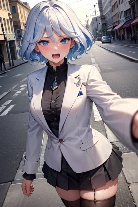 (highest quality,4K,High resolution,masterpiece:1.2),Very detailed,Beautiful details, Teenage body,Expressions of joy,Furina character, 16-year-old teenager,Walking around the city, Shiny Hair,
(vulgarity:1.1),(fucked silly:1.1),(steam:1.1),(wet:0.7),(trem...