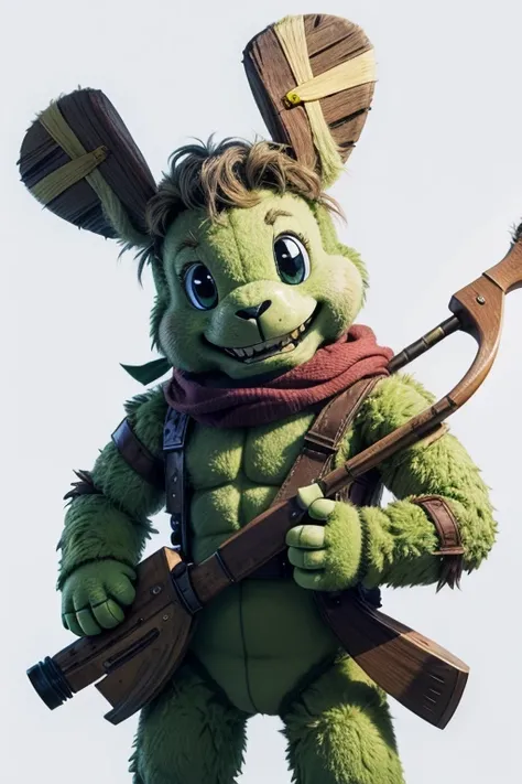 Springtrap holding axe