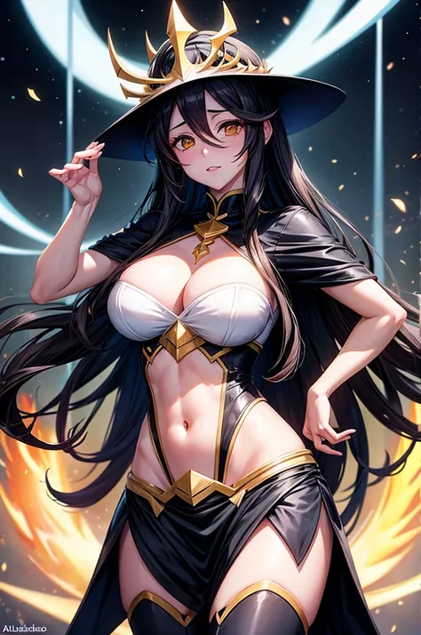 Albedo do anime overlord de modo sexy pelada