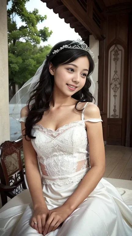 wedding dress,bride,waiting for love,beautiful and delicate eyes,beautiful and delicate lips,extremely detailed eyes and face,lo...