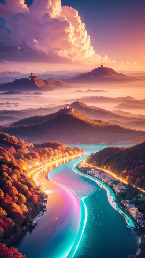 Official Art，Unity 8k wallpaper，Extremely detailed，Beauty and aesthetics，masterpiece，Best quality，The content is very detailed，Bright colors，romanticism，Summer Dream，HD，Details，Best quality，Fantasy，dreamlike，colorful，Photography，Dynamic，vivid，energetic，Ric...