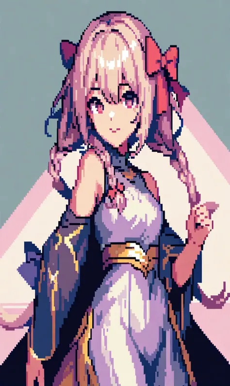 a girl,angry,pixel art