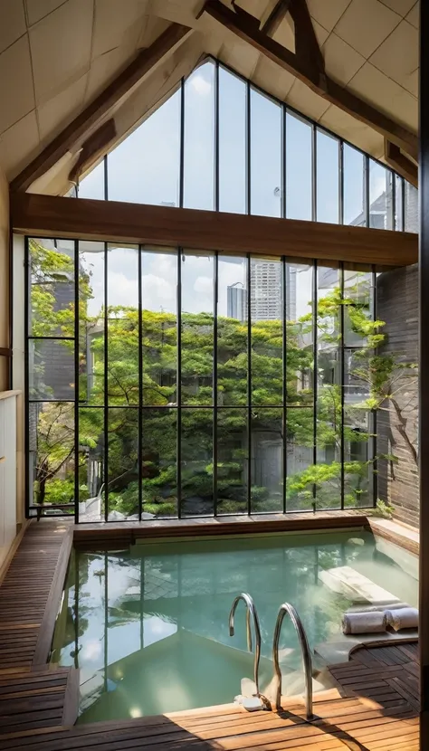 Although it is unthinkable for modern condominiums, in the past some housing complexes had communal baths (japanese public baths). This reflects the housing situation at the time, and can be said to be a vestige of a time when households did not have bathr...