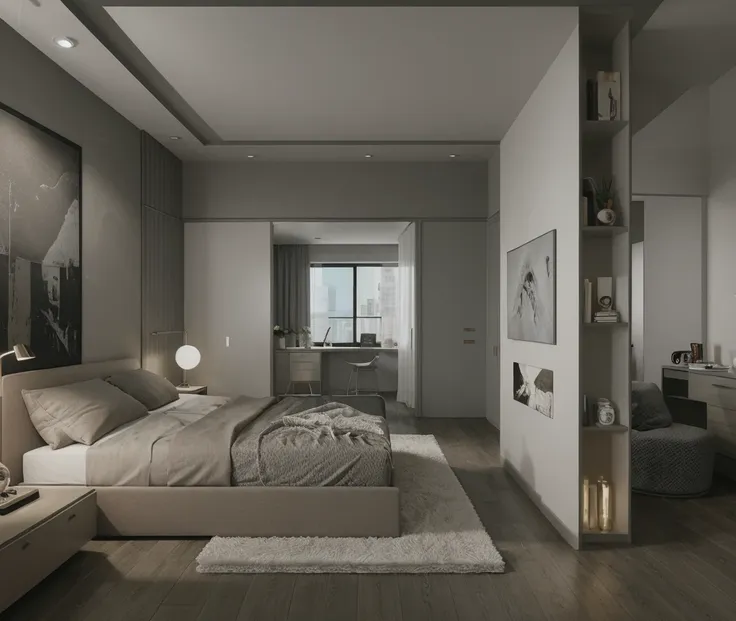 Modern bedroom