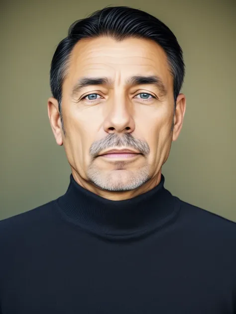 photo of a man, Male: 48 years old, pores, Wrinkles on the face, sticking hair, detailed glossy eyes, specular lighting, dslr, ultra quality. sharp focus, tack sharp, dof, film grain, Fujifilm XT3, crystal clear, 