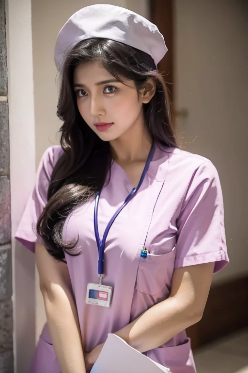 Indian looking nurse 