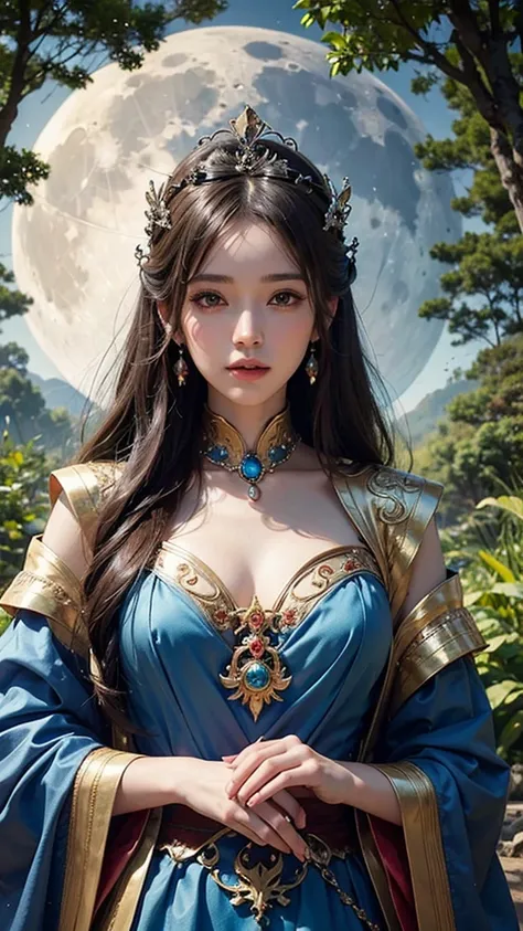 "
a close up of a woman in a dress posing in a forest, beautiful alluring anime woman, a beautiful fantasy empress, ((a beautiful fantasy empress)), ethereal beauty, beautiful fantasy maiden, fantasy beautiful, japanese goddess, beautiful fantasy art, beau...