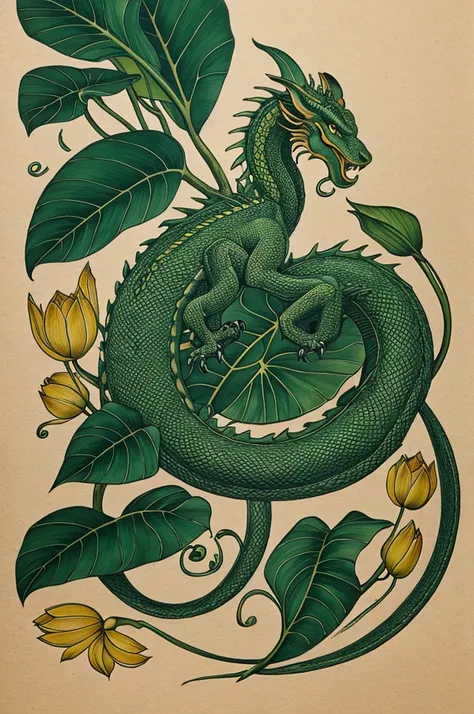 Lotus dragon