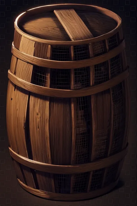 a wooden barrel filled with snakes, horror