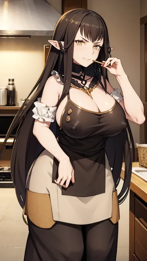 semiramis, (Mother:1.5), (Mature Woman:1.5), (absurderes, 8K, 4K, masutepiece, hyper extreme detailed:1.2), Best Quality, Perfect Anatomy, Perfect face, Facing forward, High humidity, (Very big boobs:1.3), Browsing Caution, nude, (Very large nipples:1.5), ...