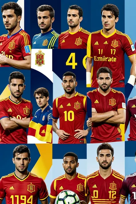 Spanish national football team players