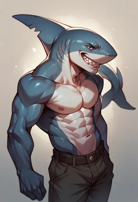 Half human half shark 