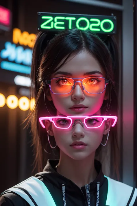 Neon. Um rack habilidoso com oculos de realidade aumentada