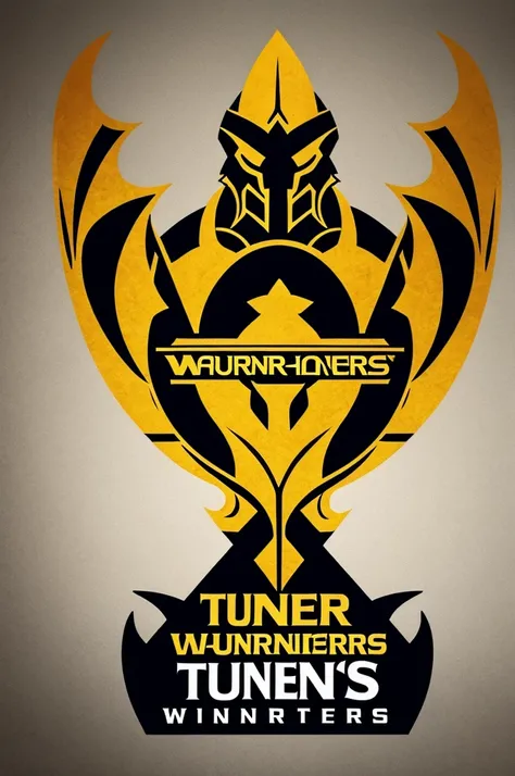 Make a logo on (tunder warriors) 