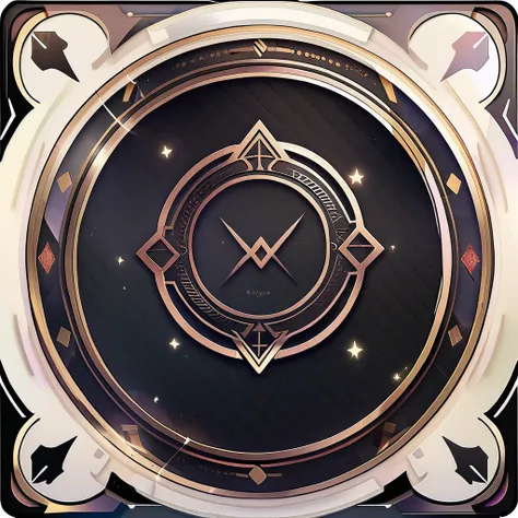 (circle frame1.7),game card ,only card icon, diamond circle frame  