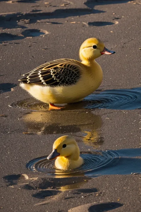 Un patito piquetero