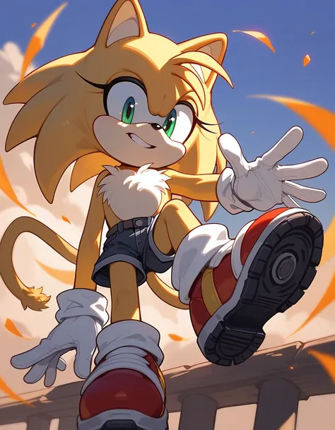 Solo, score_9,score_8_up,score_7_up, (source_furry, tails from sonic series,