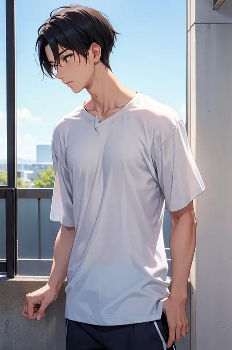 cool,,,,Refreshing athletic guy,,,charm,Action,Vibrancy,Japanese High School Student,Celebrity style,clavicle,thin limbs,,Male Focus,Buddy,He was handsome.,It was cool,,,Becoming young,Become cute, actor style,Gentle Breeze,Dust,Natural light,Big white t-s...