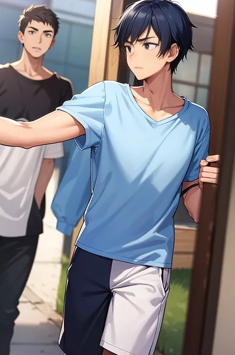 cool,,,,Refreshing athletic guy,,,charm,Action,Vibrancy,Japanese High School Student,Celebrity style,clavicle,thin limbs,,Male Focus,main character,,Buddy,,Gentle Breeze,Dust,Natural light,Big white t-shirt,,,,After club activities,,anime,He was handsome.,...