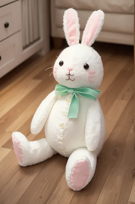 Make a cute stuffed bunny