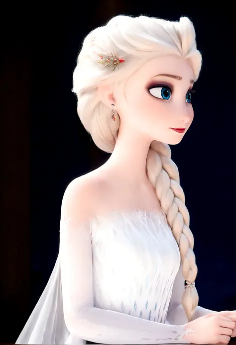 score_9, score_8_up, score_7_up, score_6_up, score_5_up, score_4_up, 1girl, elsa \(frozen\) in the corridor of the library, (top...