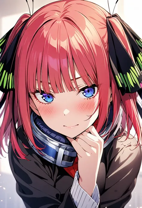 1girl, female focus, Nakano Nino, Gotoubun no hanayame , very beautiful, best quality, very aesthetic, absurdres