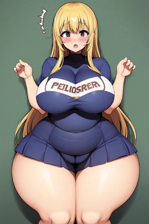 One Girl,Precise five fingers、Long Hair、{Knee-high socks}、(((Wide Hips)))、 (((plump and thick thighs)))、((Big Ass))、(Big Breasts) Embarrassed look、whole body、Sexy pose。