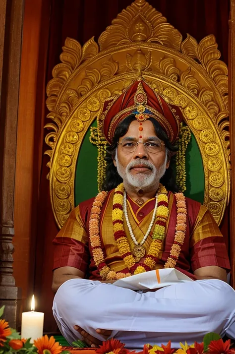 Narendra damodar das modi venaras puja