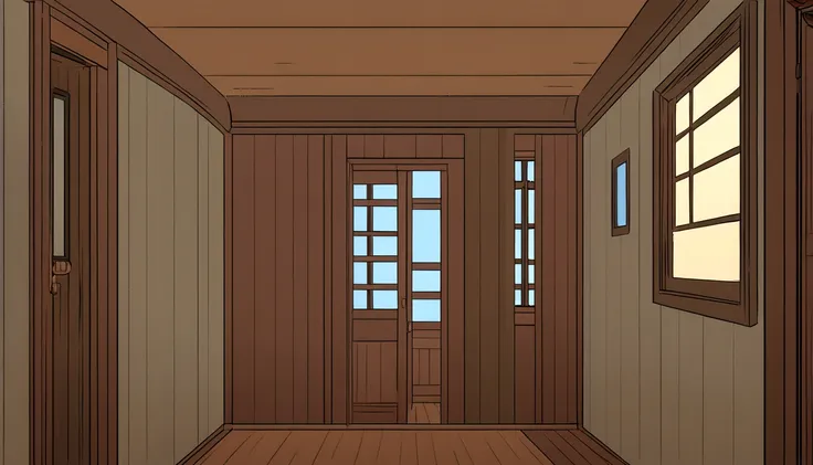 inside house, anime house, ghibli style