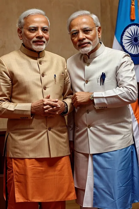 Modi with india