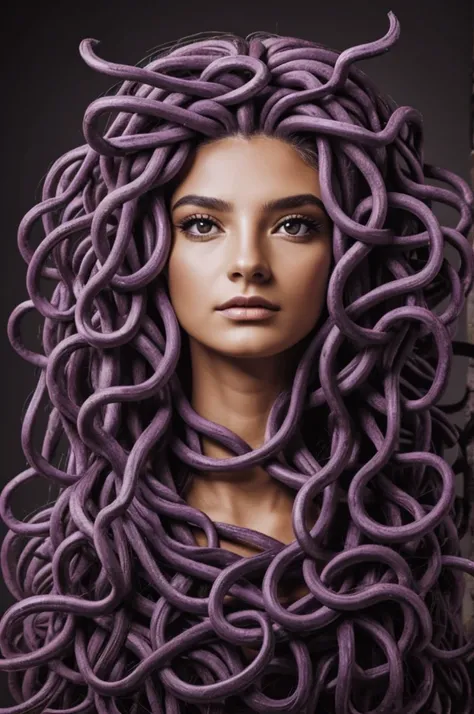 Medusa animal, realista 