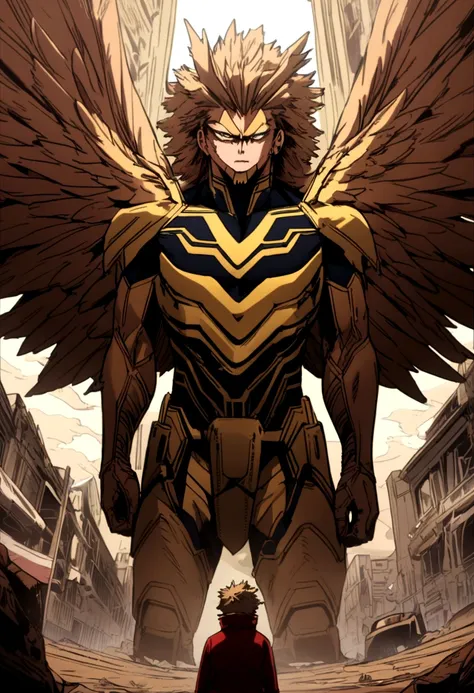 my hero academia hawks