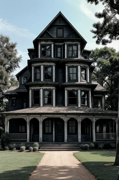 Horror house in ai  