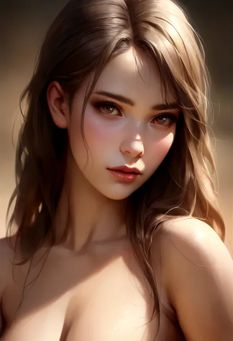 beautiful girl nude, realistic