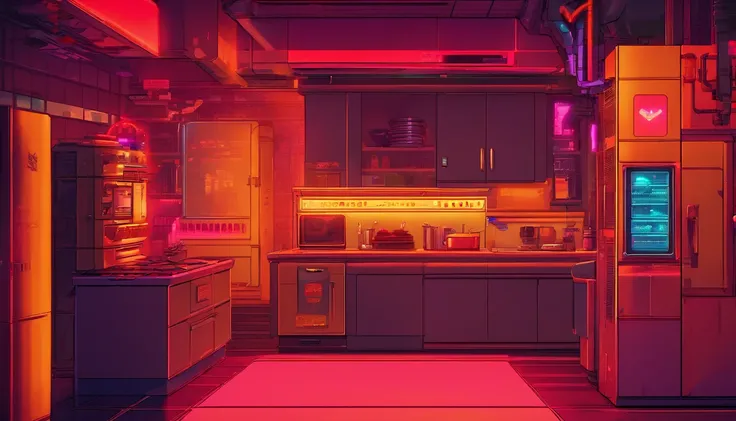 A cozy kitchen