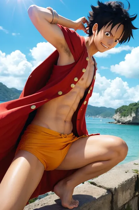 one piece　anime　Luffy