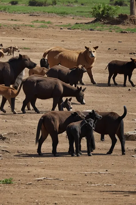 Grupo de animales 