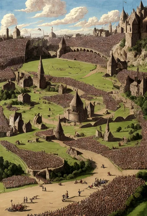 Finale de Quidditch, format paysage
