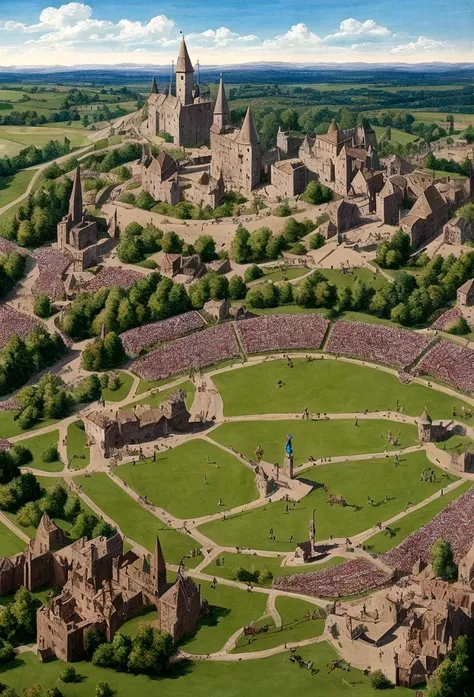 Finale de Quidditch, format paysage
