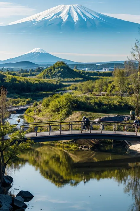 A beautiful and divine image that fills the entire screen々Beautiful Mount Fuji