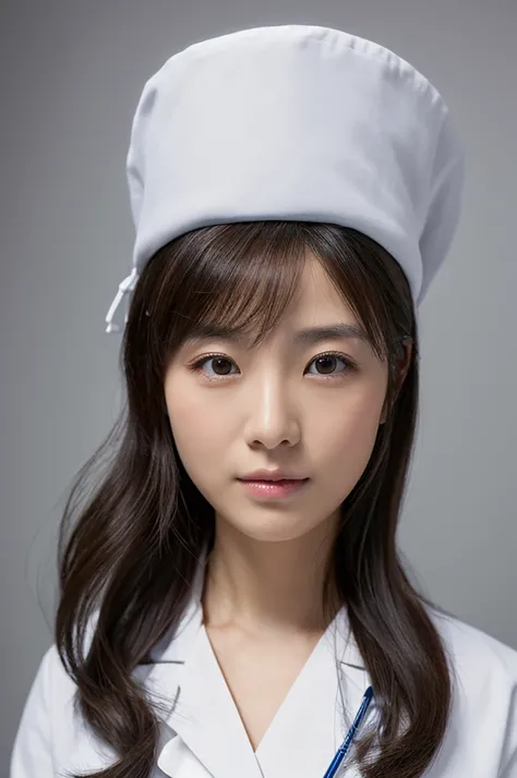 ((Highest quality)), ((masterpiece)), (detailed),Perfect Face,Japanese,Female doctor,White