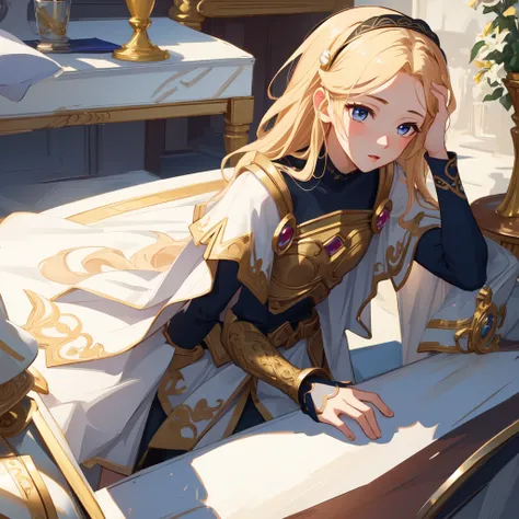 (masterpiece, best quality),  intricate details,
1girl,       lux101, 
 HeadpatPOV, pov, headpat,