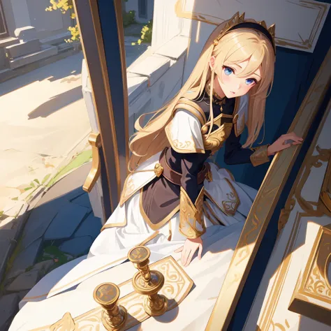 (masterpiece, best quality),  intricate details,
1girl,       lux101, 
 HeadpatPOV, pov, headpat,