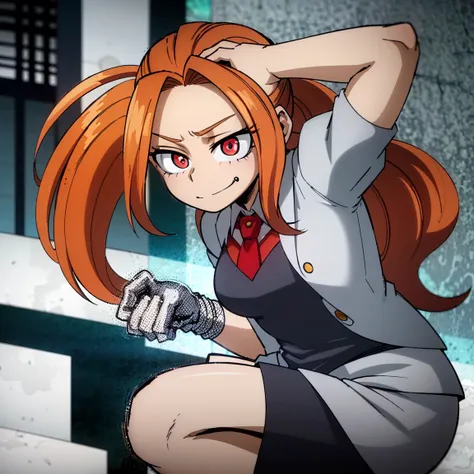 1girl, female focus, adagio dazzle, boku no hero academia, masterpiece, best quality, very aesthetic, absurdres, curly ponytail ...