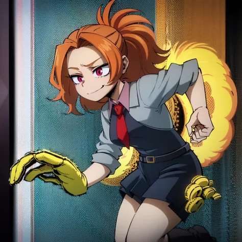 1girl, female focus, adagio dazzle, boku no hero academia, masterpiece, best quality, very aesthetic, absurdres, curly ponytail ...