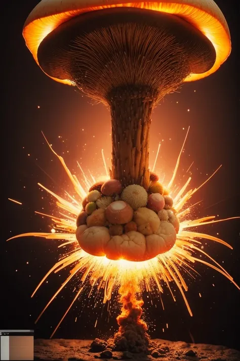 Create an Explosion Mushroom 